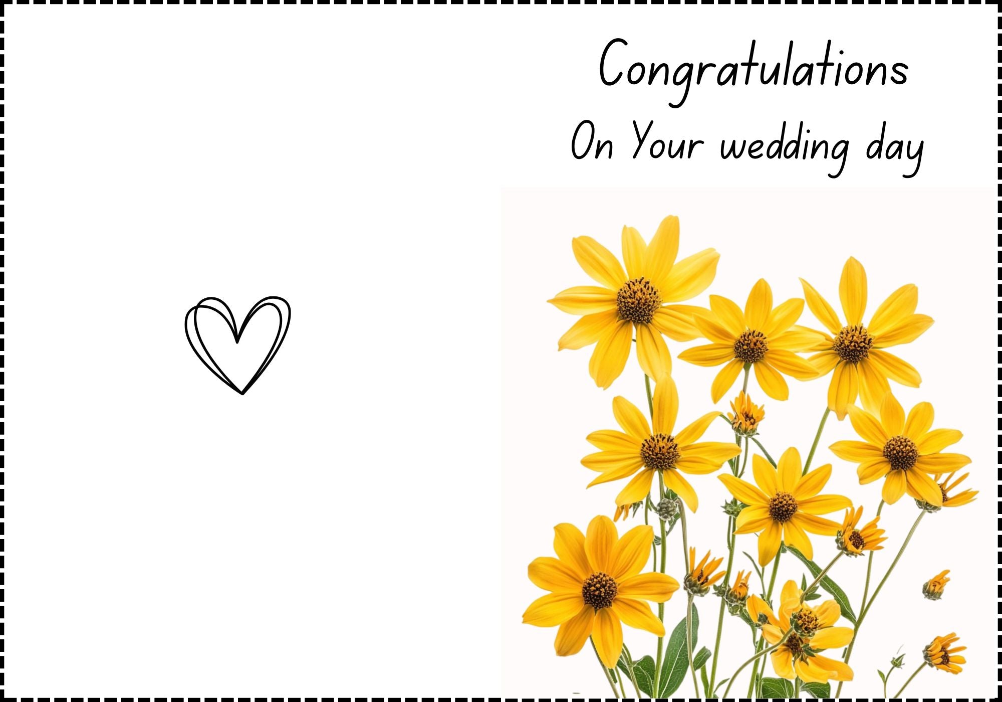 Wedding Greetings card