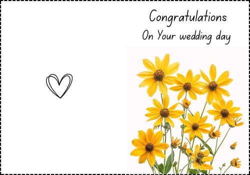 Wedding Greetings card