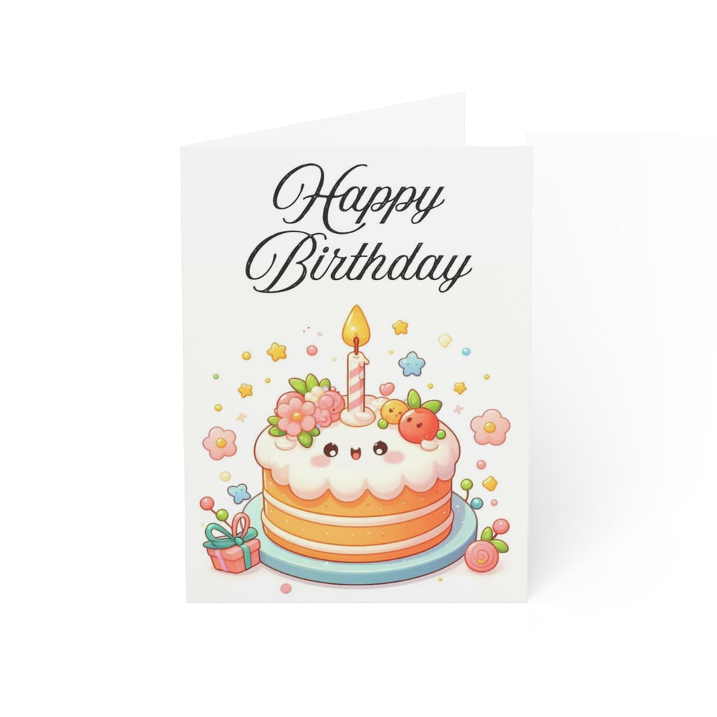 Printable happy birthday greeting card