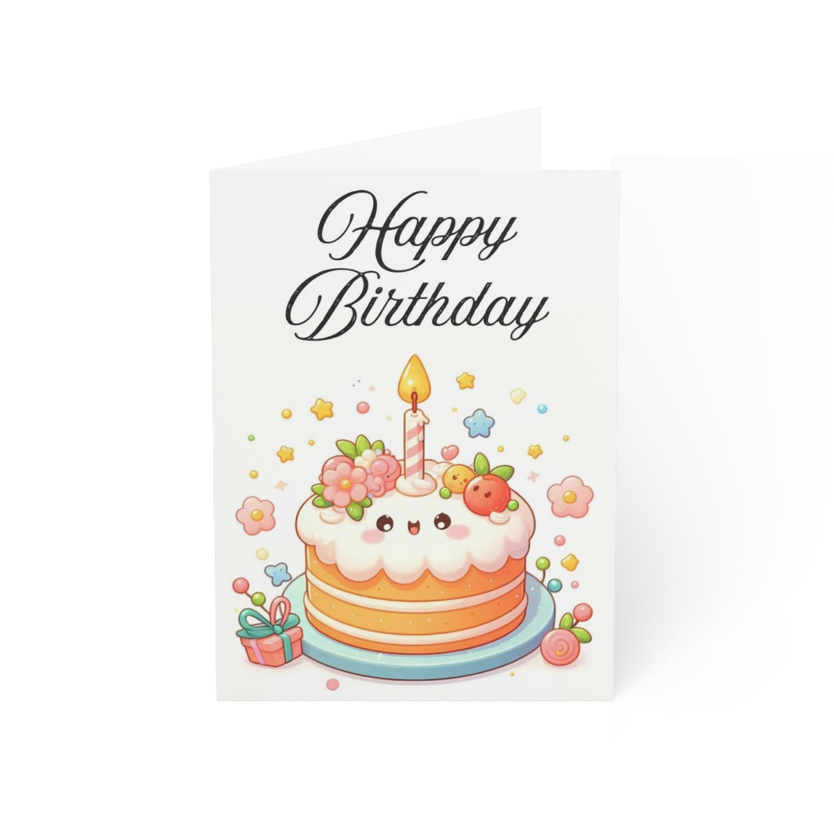 Printable happy birthday greeting card