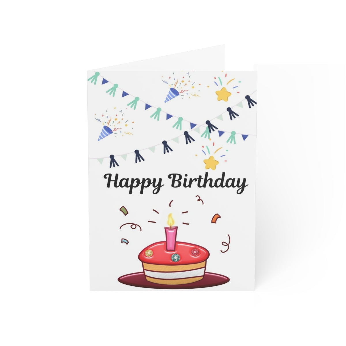 Printable happy birthday greetings card