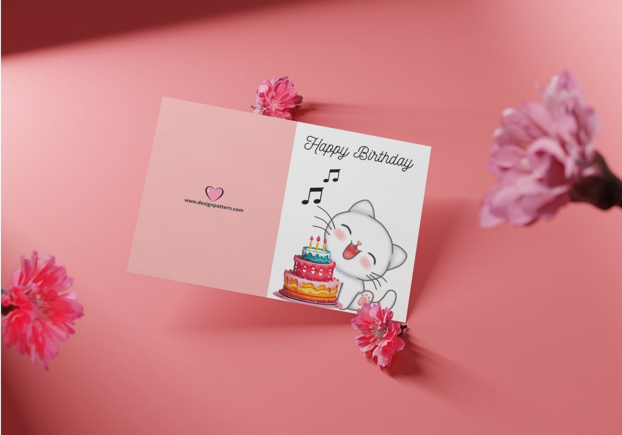Printable happy birthday greetings card