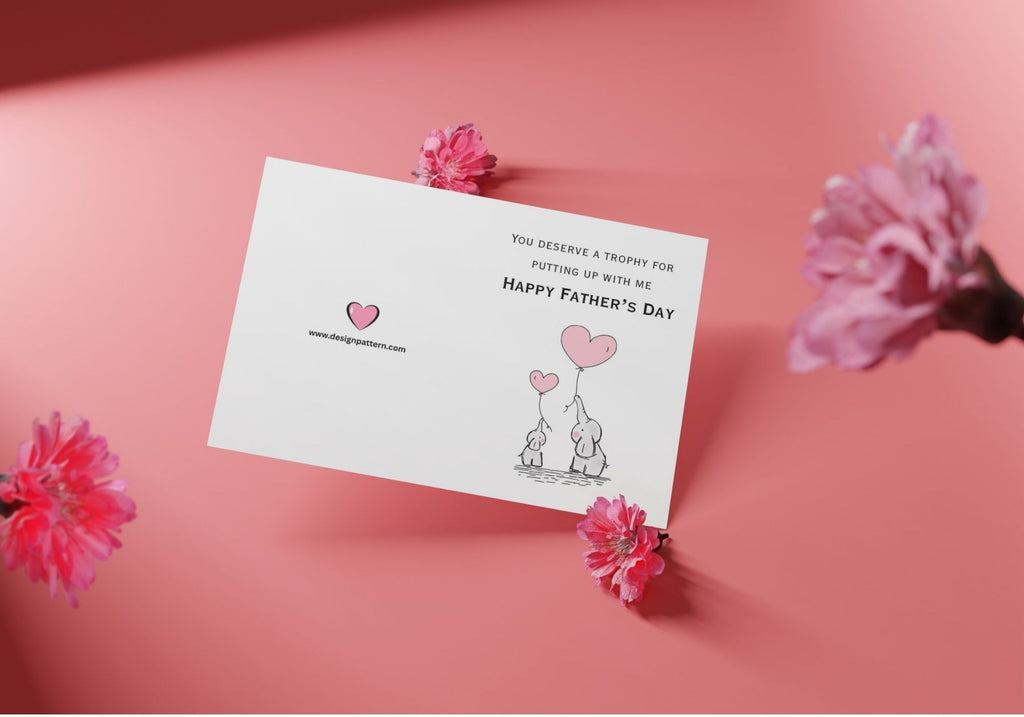 Printable Father's Day greetings card