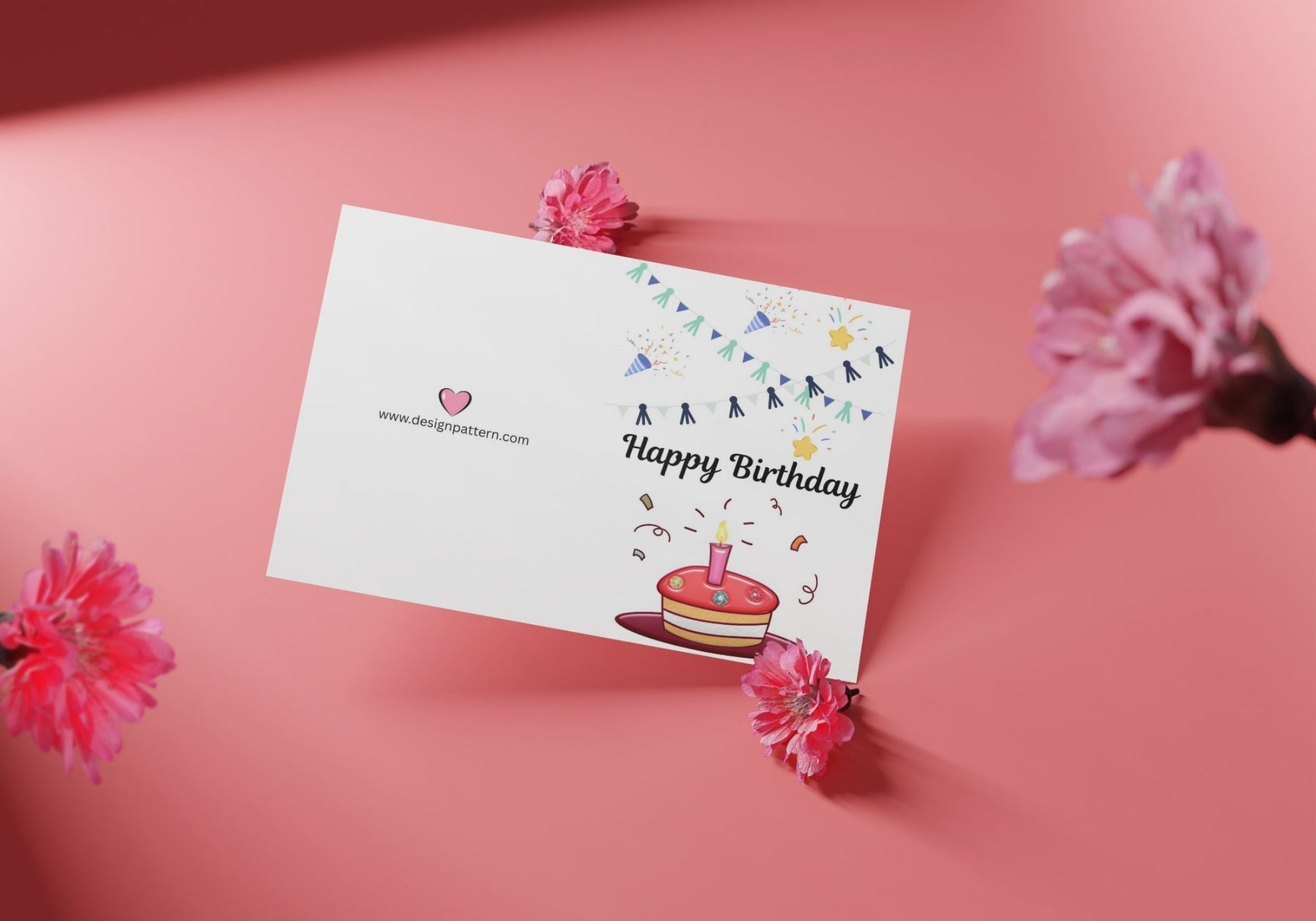 Printable happy birthday greetings card