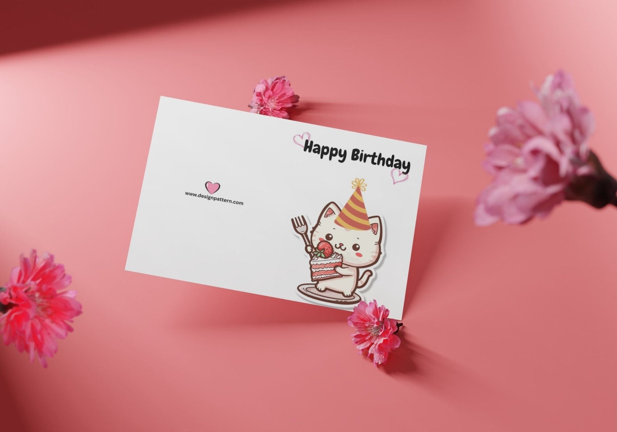 Printable happy birthday greetings card
