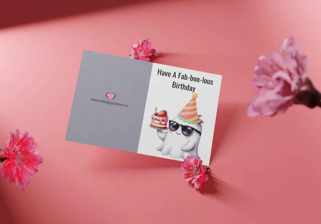 Printable happy birthday greeting card