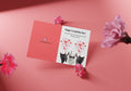 Printable friendship day mockup