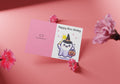 Printable happy birthday greeting card