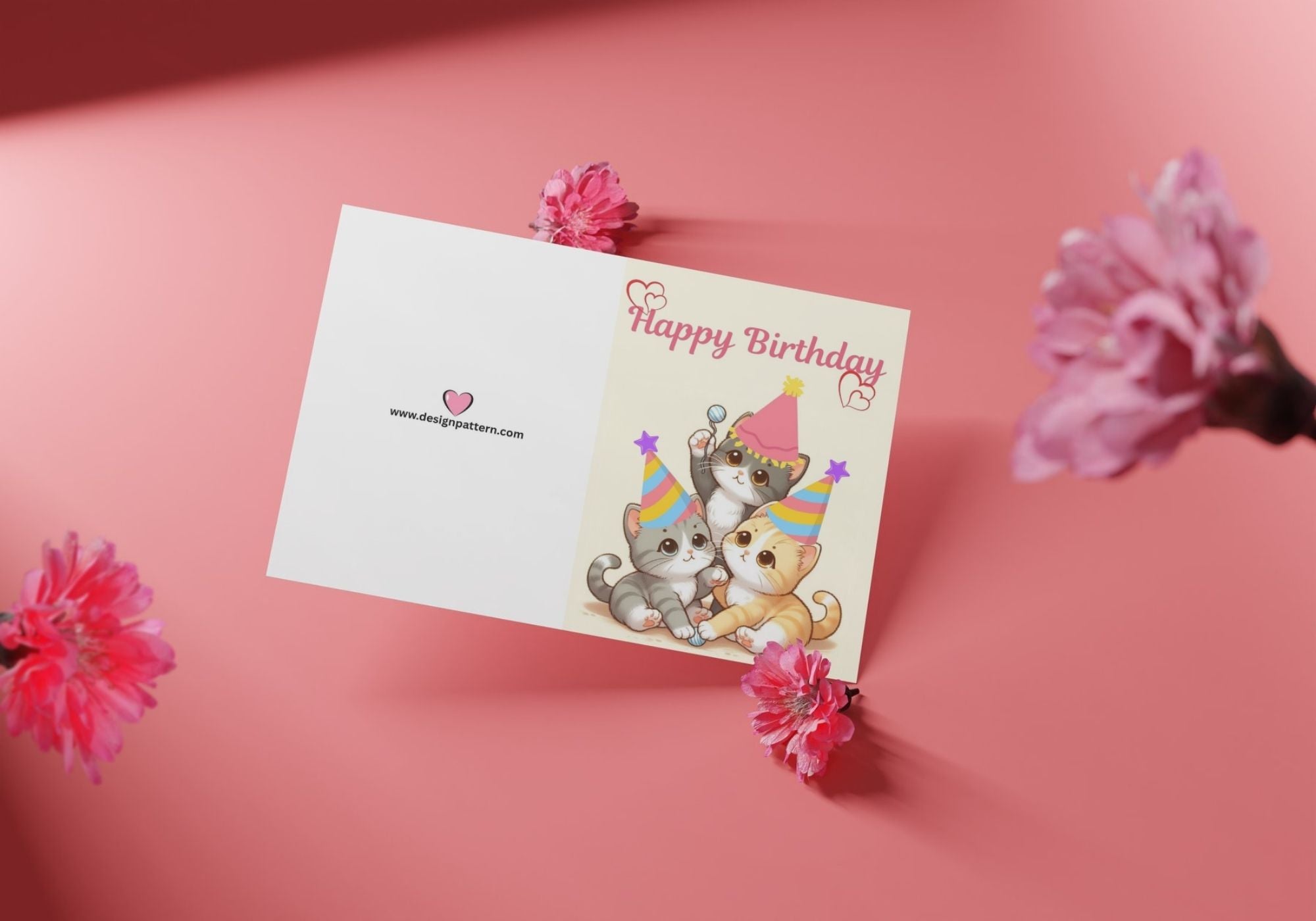 Printable happy birthday greetings card