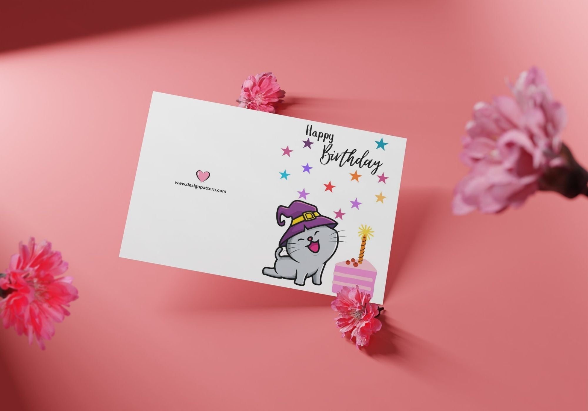 Printable happy birthday greetings card
