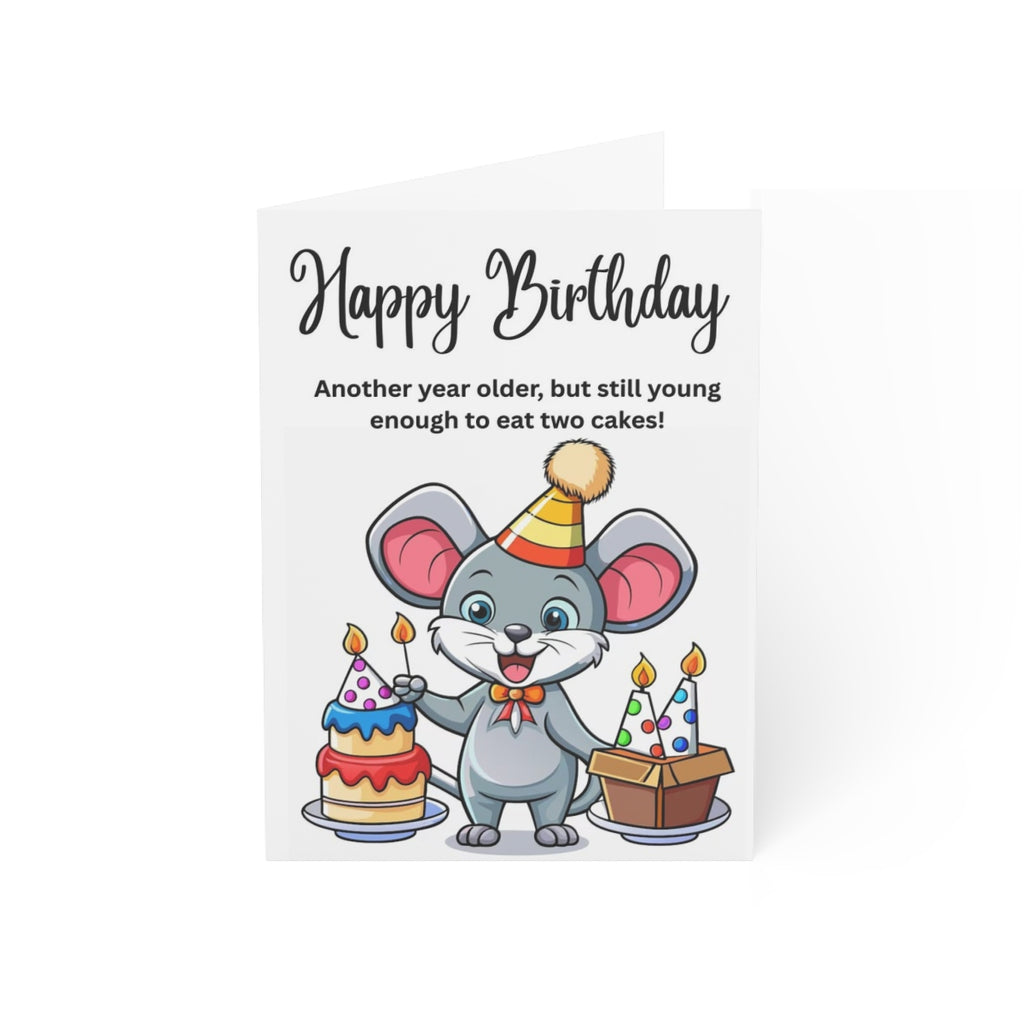 Printable happy birthday greeting card