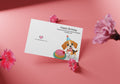 Printable puppy greetings card
