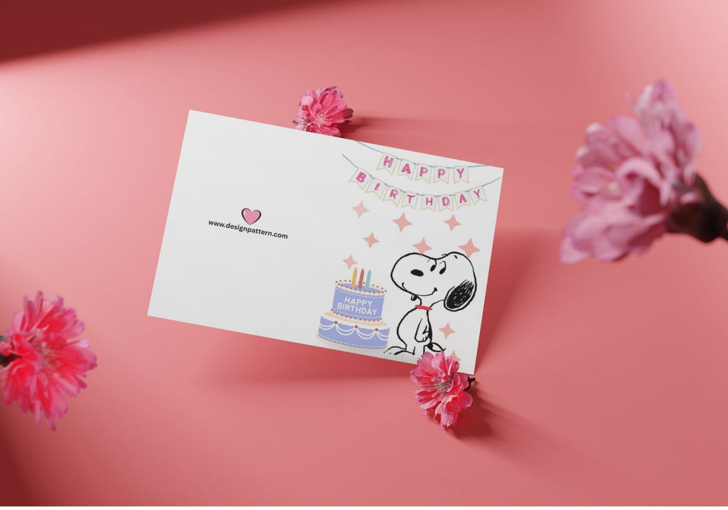 Printable happy birthday greetings card