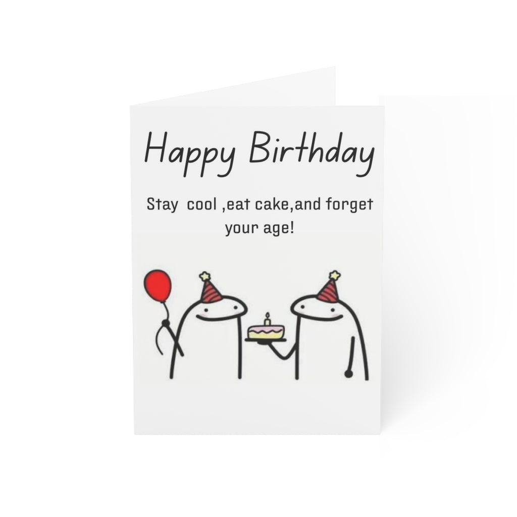 Printable happy birthday greeting card