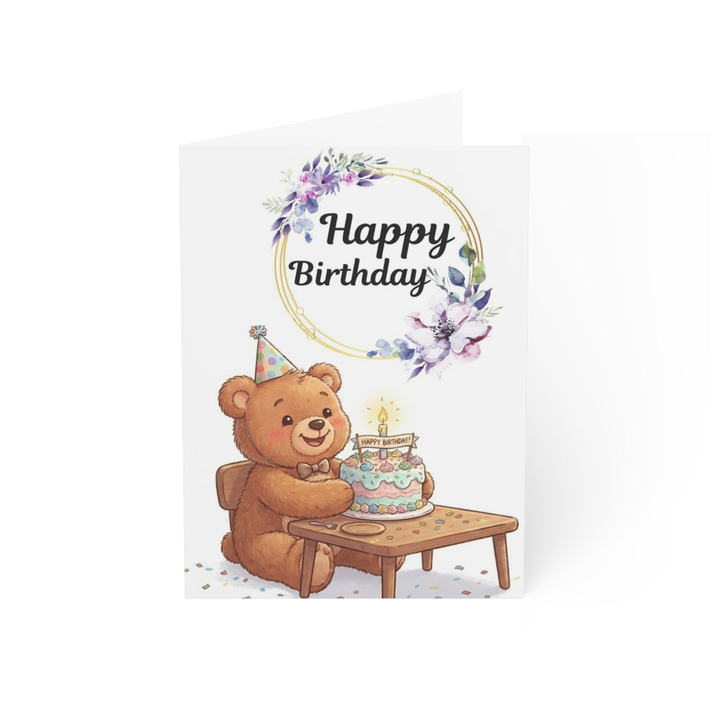Printable happy birthday greetings card