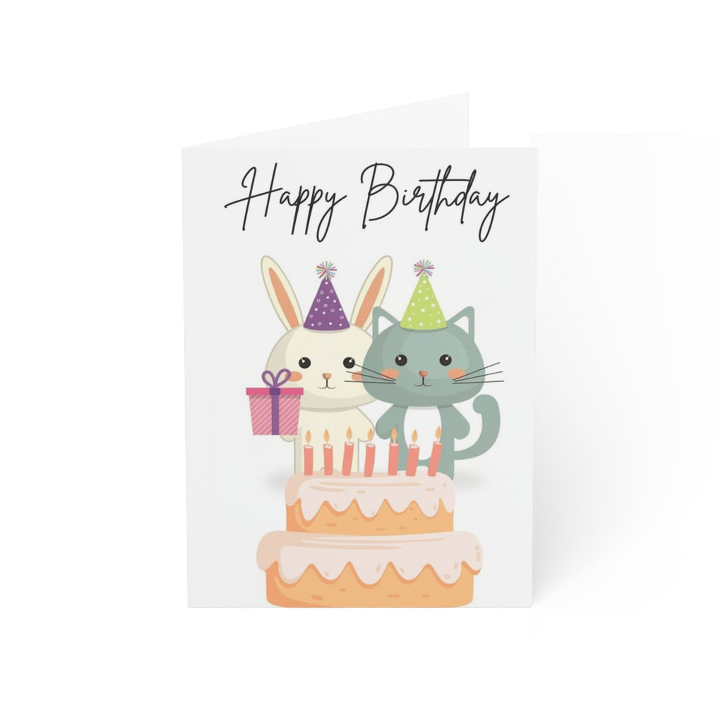 Printable happy birthday greetings card