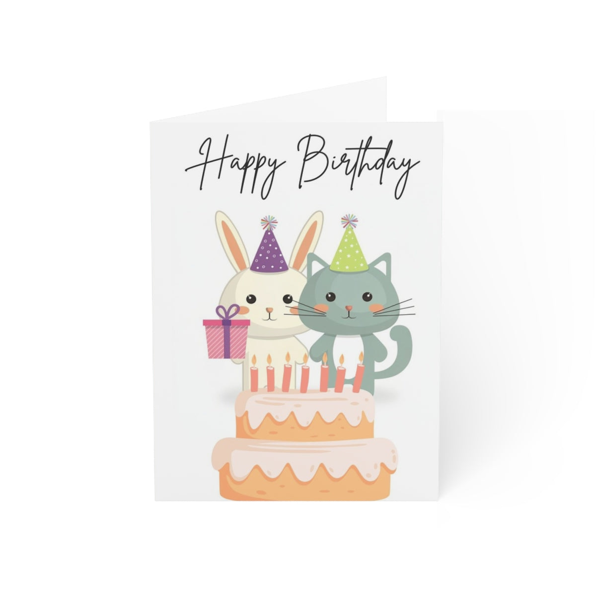 Printable happy birthday greetings card